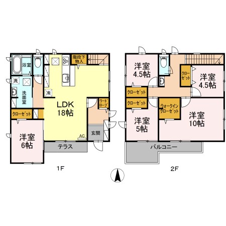 プランドールGH 間取り図