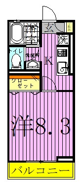 Ｊｅａｎ　Ｆｉｌｌｉｏｕｘ 間取り図