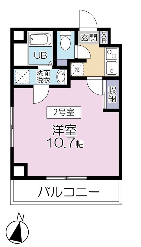 シェラトン南千住 間取り図
