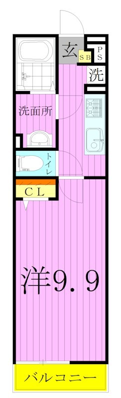 リブリ・デグサス竹ノ塚 間取り図