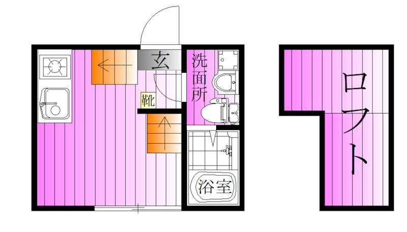 グランシャリオ金町 間取り図