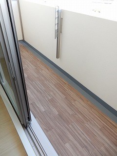 スウィート　パピヨン ベランダ