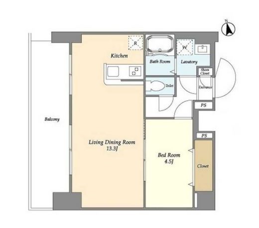 アルファコート西新井  間取り図