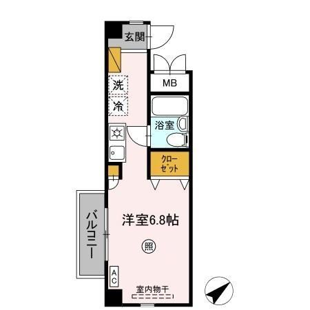 メールオフィスＳＫビル 303号室 間取り