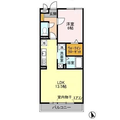 プレミエ・ステラ 302号室 間取り