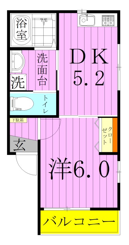 リーヴェルポート亀有ルーチェ 間取り図