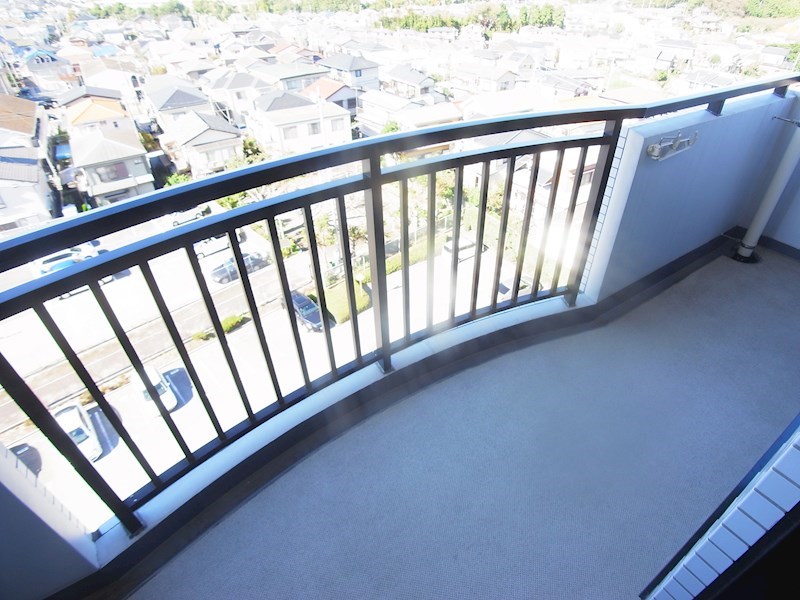 シラカワパレス ベランダ