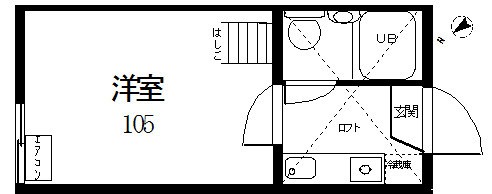 プラザドゥソノラ 間取り図