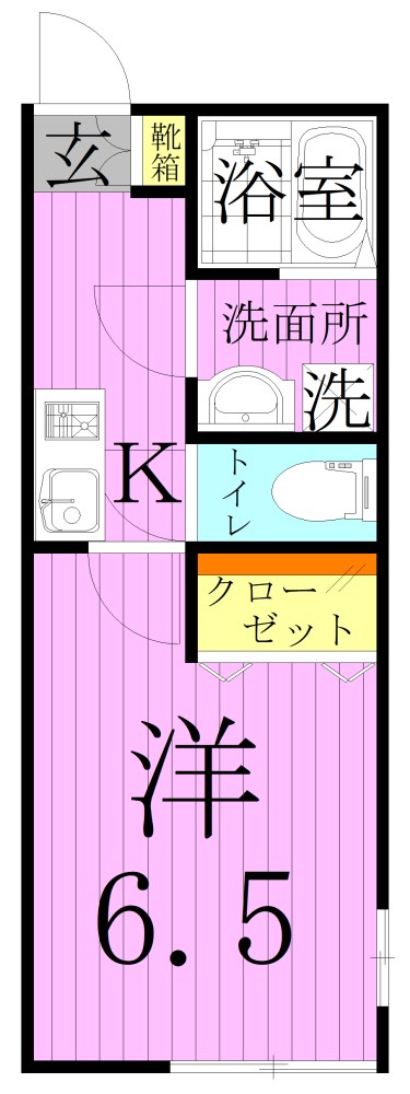 Ambition花畑 間取り図