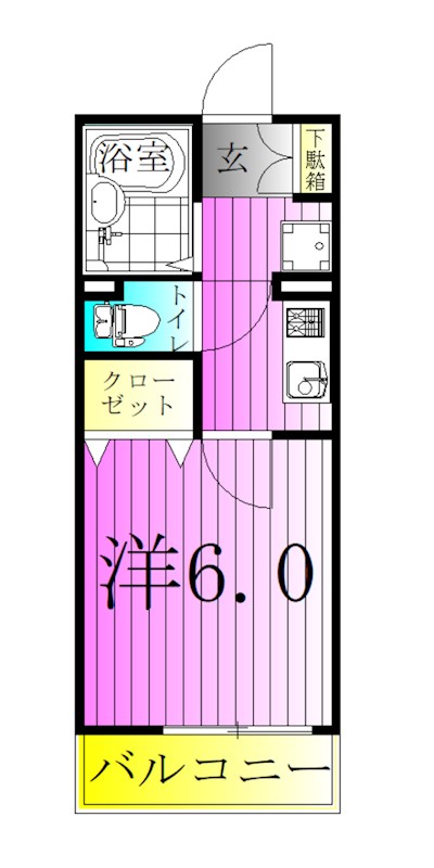 ハイツセイホⅢ 間取り図