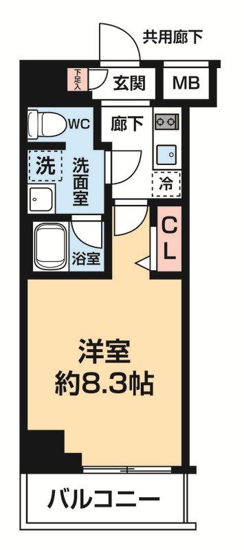 ARCOBALENO KANAMACHIⅡ 間取り図