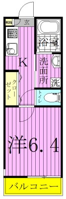 ミハス柏Ⅱ 303号室 間取り
