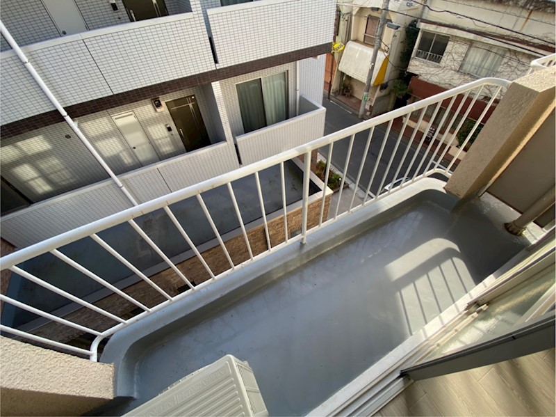 千代田ハイツ ベランダ