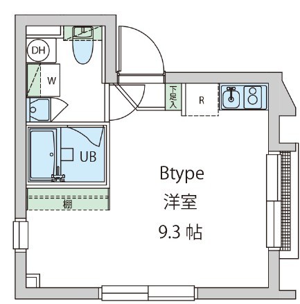 ブルーフェザーマンション 間取り図