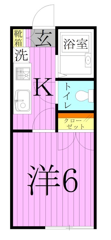 アヴニールＢ 間取り図