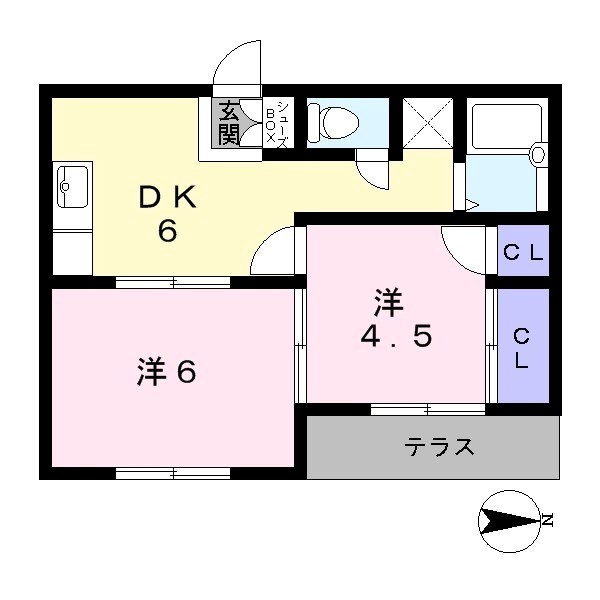 ヒルズペガサス 間取り図