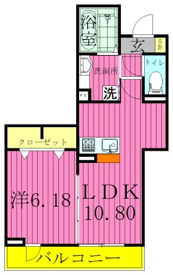 ソフィアハイツ  間取り図