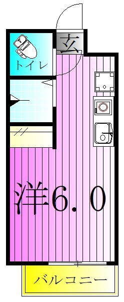 Glanz綾瀬 間取り図