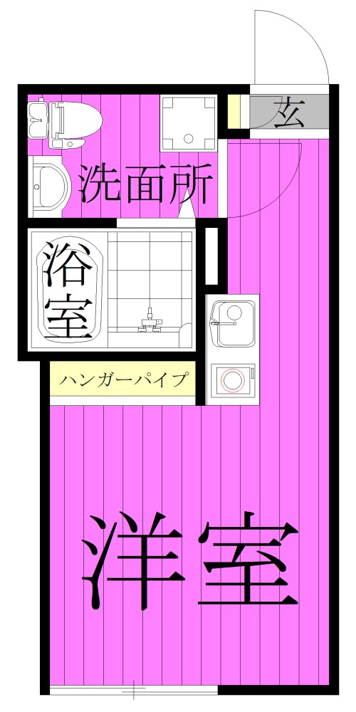 BoaSorte町屋2丁目 間取り図