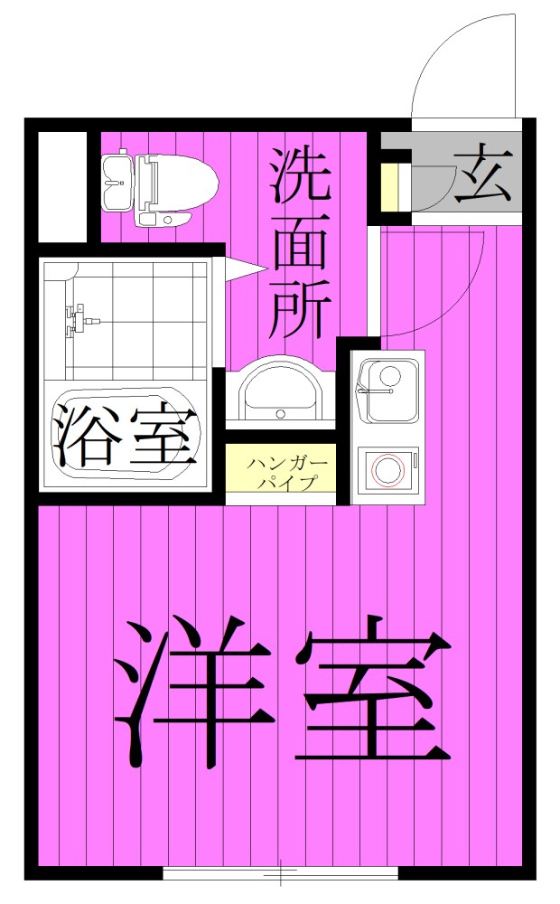 BoaSorte町屋2丁目 間取り図