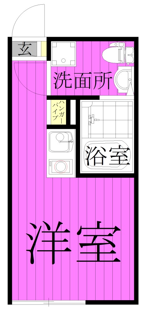 BoaSorte町屋2丁目 間取り図