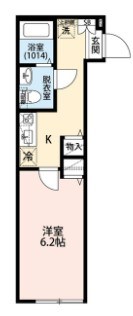 エクセラン竹ノ塚 間取り図
