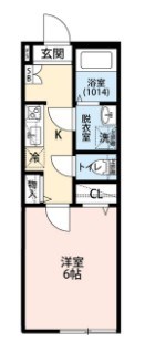エクセラン竹ノ塚 間取り図
