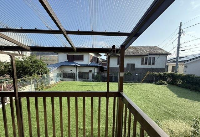 今関邸貸家 ベランダ