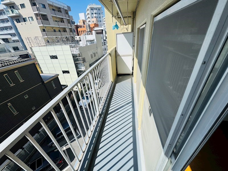 山口マンション ベランダ