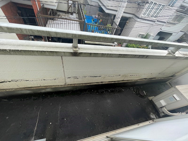 ビーブタウン高田 ベランダ