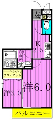 リュイール 間取り図