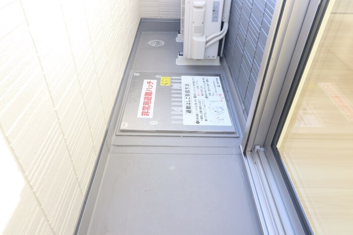 ウィステリア ベランダ