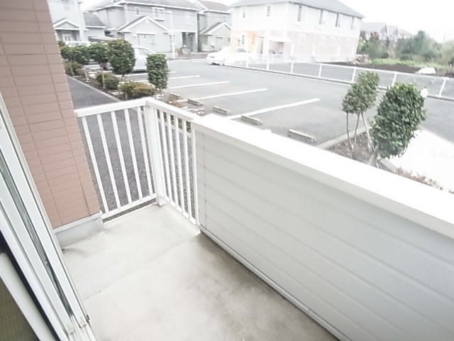 フラワータウンＢ ベランダ