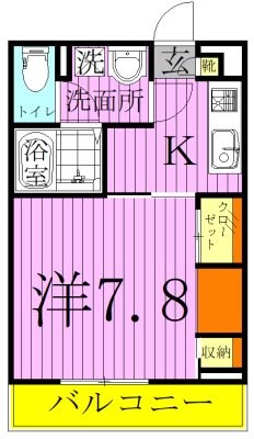 リブリ・Ｍｄｉ　足立１ 間取り図