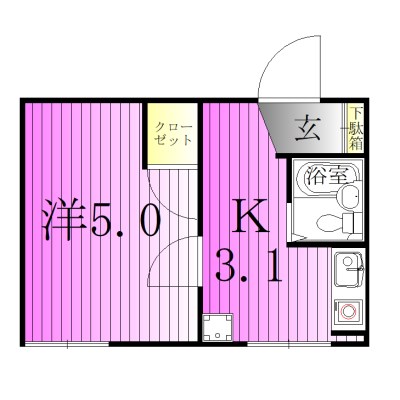 コートM＆A Part6 間取り図