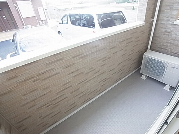 クラベール弐番館 ベランダ