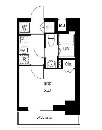アーバンパークお花茶屋 間取り図
