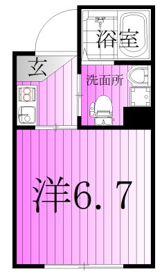 サンマリノ 間取り図