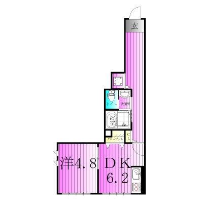 （仮称）Vivace（ヴィヴァーチェ） 間取り図