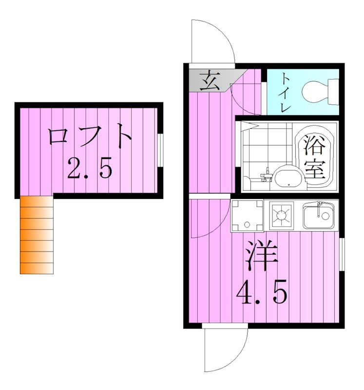 ブリリアント北千住 間取り図
