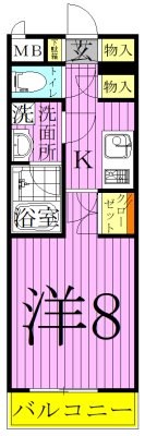 Artecasa　Alivie　綾瀬 間取り図