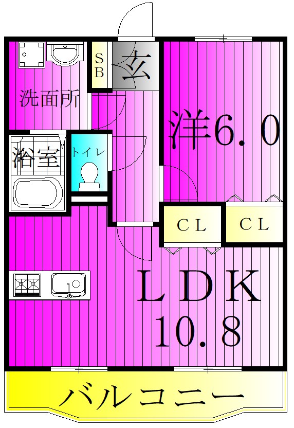 パルクドゥフレーズ 間取り