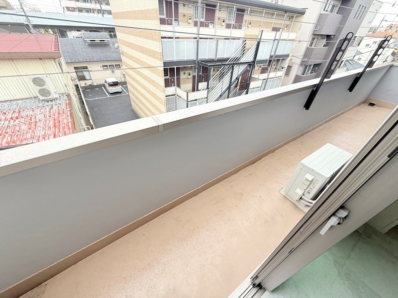 レジデンスヤマザキⅡ ベランダ