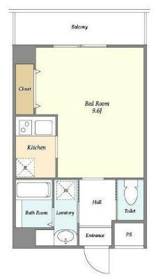 リテラス町屋 間取り図