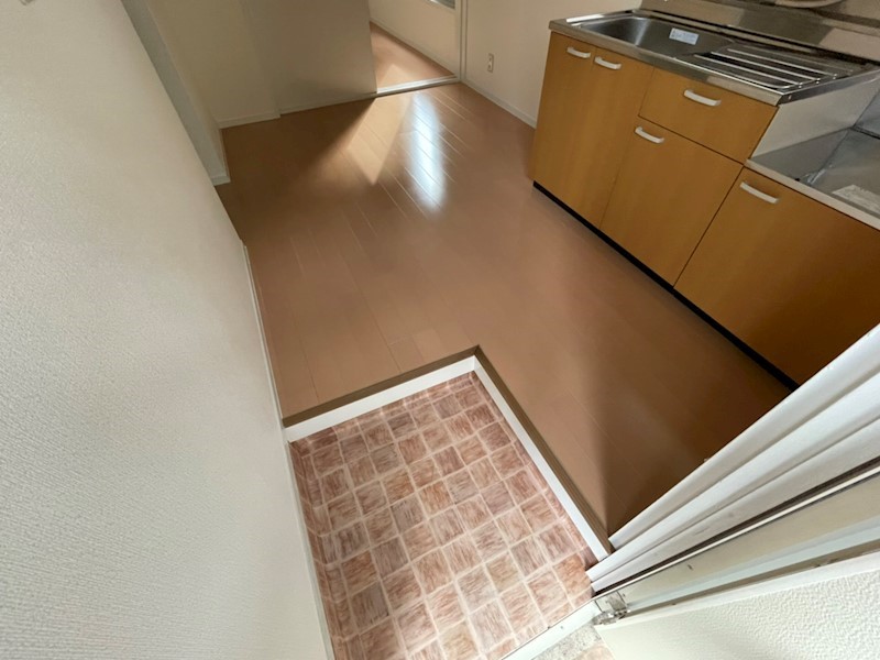 平川コーポ 玄関