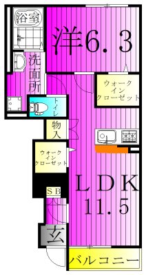 ＫＡＫＩＮＯＫＩ　ＴＥＲＲＡＣＥ 間取り