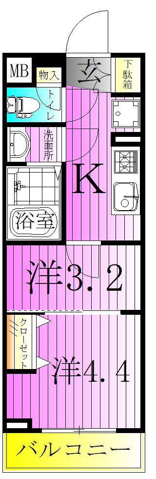ES-Grande綾瀬 間取り図