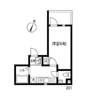 ホームズ千住Ⅱ 間取り図
