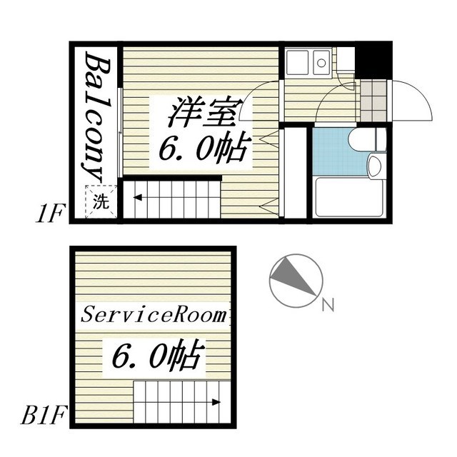 ジュネパレス新松戸第13 間取り