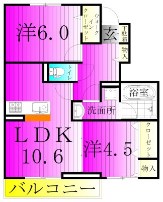 カミーノ　コモド　Camino　Comodo  102号室 間取り